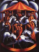 Mark Gertler Merry-go-Round oil